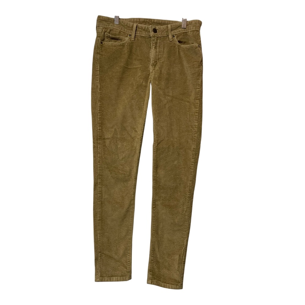 Levis 511 Slim Fit Corduroy Pants Tan Khaki W28 L30 Women's